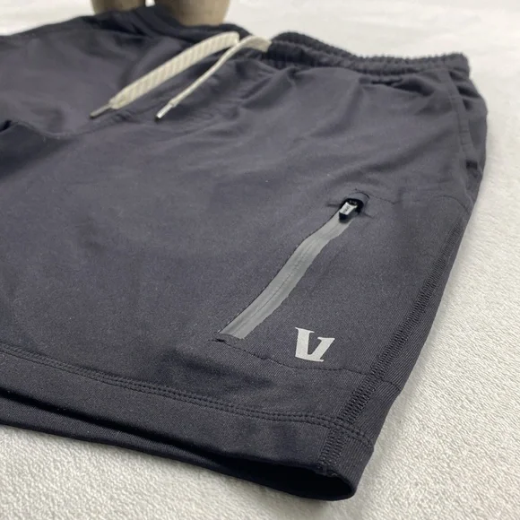 Vuori Sunday Performance 7.5” Pull On Athletic Jogger Shorts (Black) - Picture 7 of 15
